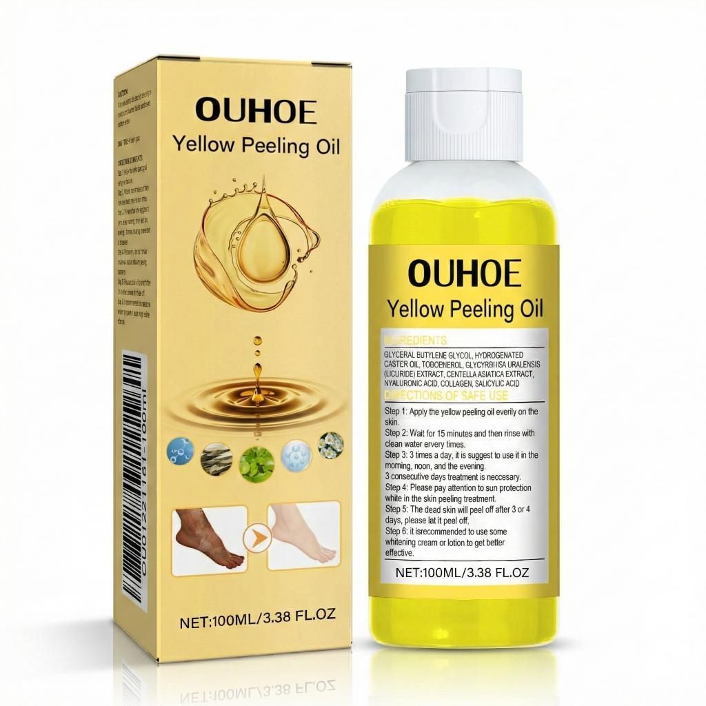 زيت تقشير البشرة الداكنة ✨💛