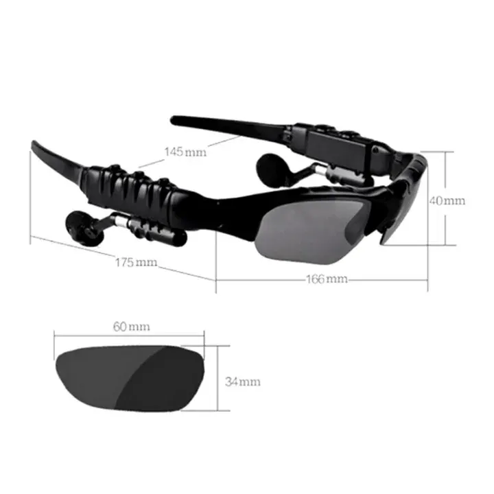 نظارات بلوتوث ذكية 🕶️🎧