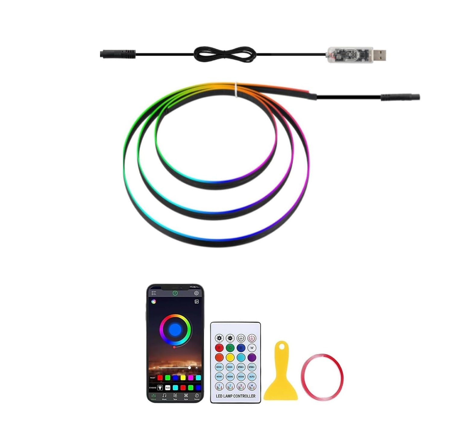 شريط إضاءات داخلية للسيارة