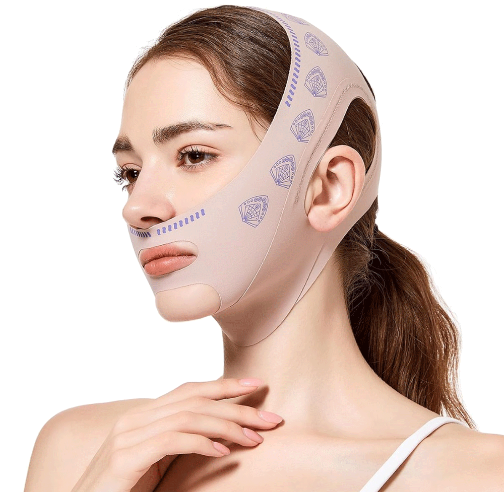 حزام شد الوجه ونحت الذقن