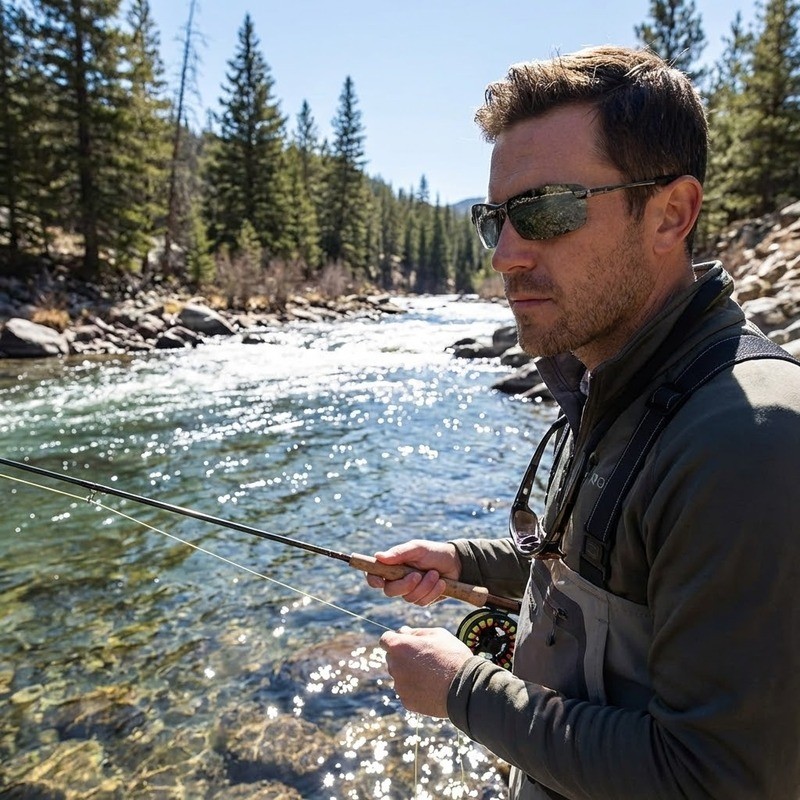 نظارات شمسية ذكية بعدسات مستقطبة ومتغيرة اللون