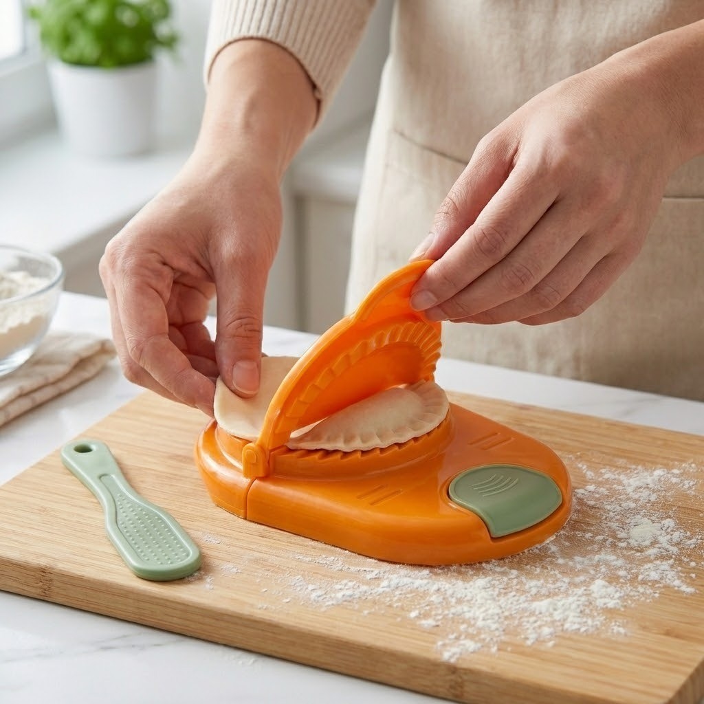 مكبس الدمبلنغ (الزلابية) 2 في 1 طراز CHUJU.