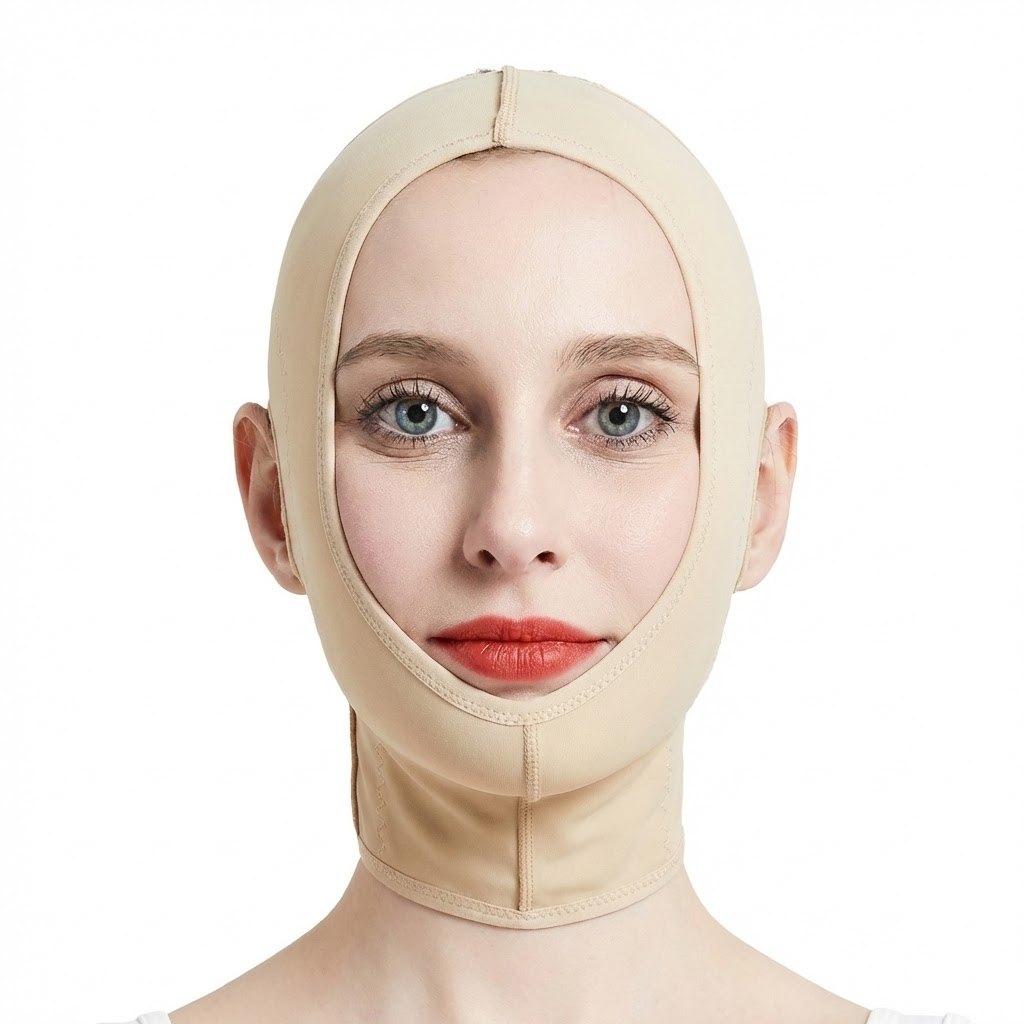 ملابس ضغط للرقبة والذقن.