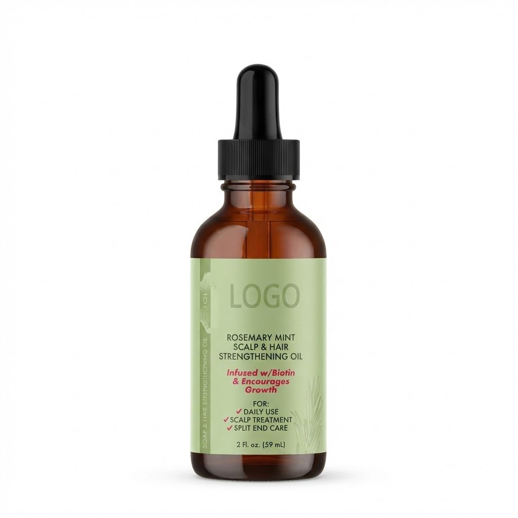 زيت نمو الشعر العضوي