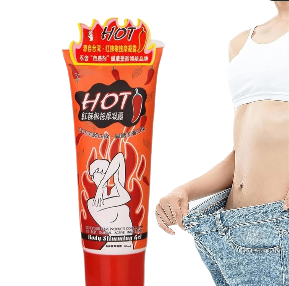 كريم حرق دهون البطن بالفلفل الأحمر