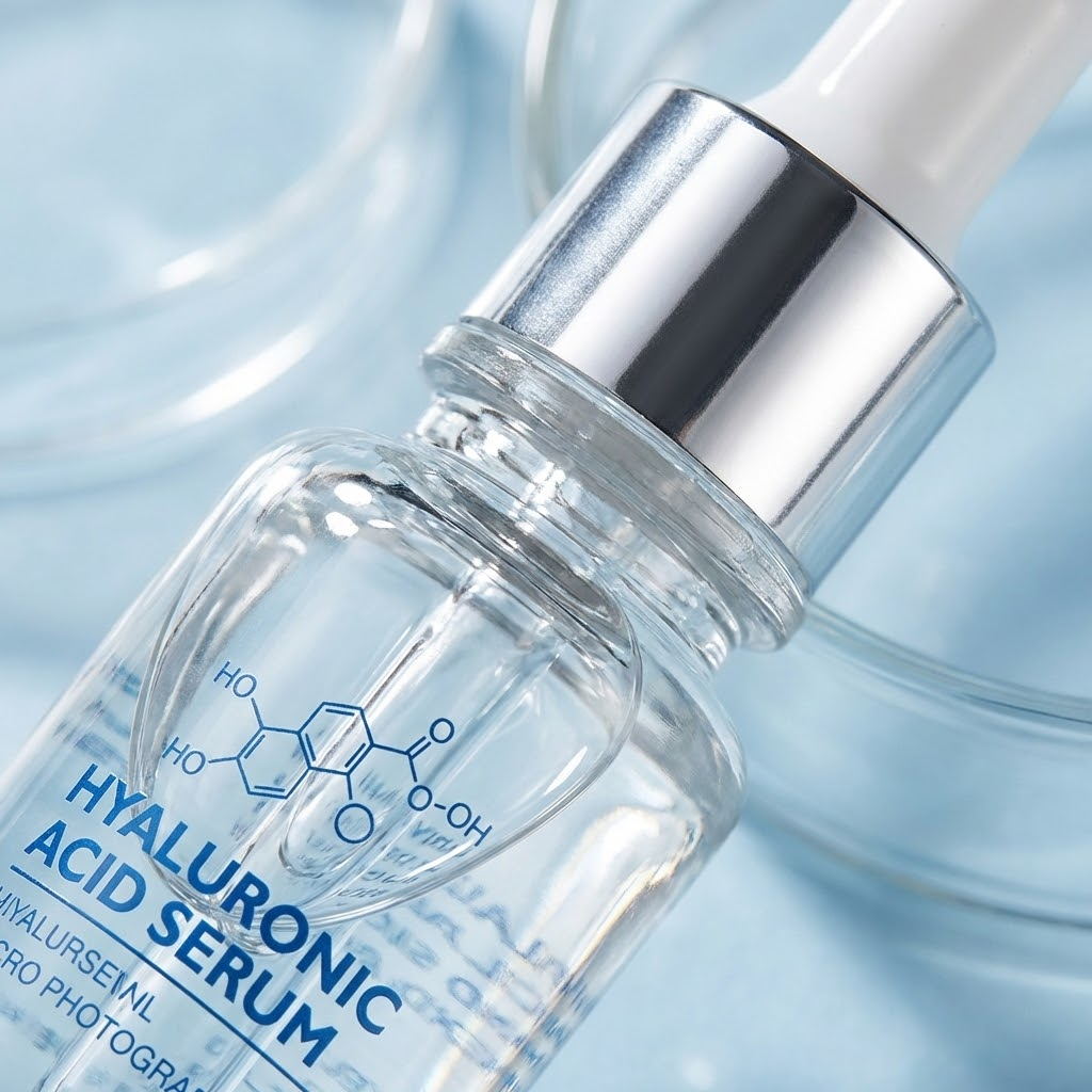 سيروم الذهب والهيالورونيك للشباب الدائم.