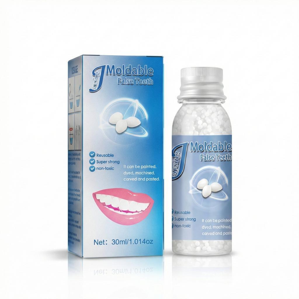 أسنان صناعية مؤقتة قابلة للتشكيل
